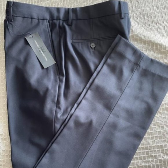 French Connection suit trousers navy blue size 38 waist/ 35 inseam - Picture 1 of 4